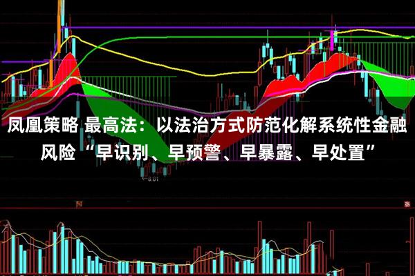 凤凰策略 最高法：以法治方式防范化解系统性金融风险 “早识别、早预警、早暴露、早处置”